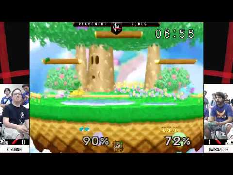 SSC 2017 - KoRoBeNiKi (Yoshi) Vs. BarkSanchez (Pikachu) SSB64 Placement Pools - Smash 64