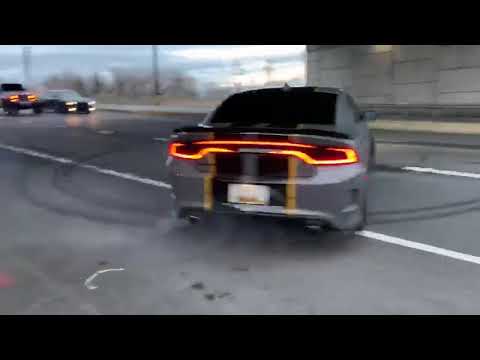 Dodge Charger scat pack 392 burnouts and donuts