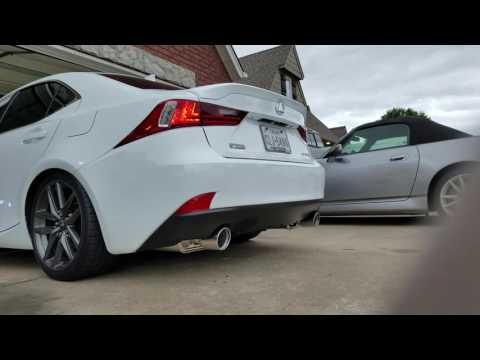 2014 Lexus IS350 Invidia Q300 Catback Exhaust