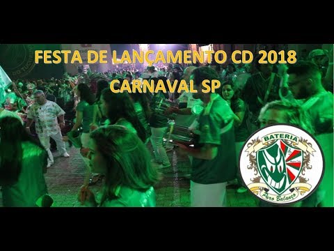 Bateria Puro Balanço (Mancha Verde) - Lançamento do CD 2018