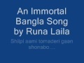 Shilpi ami tomaderi gaan shonabo by Runa Laila