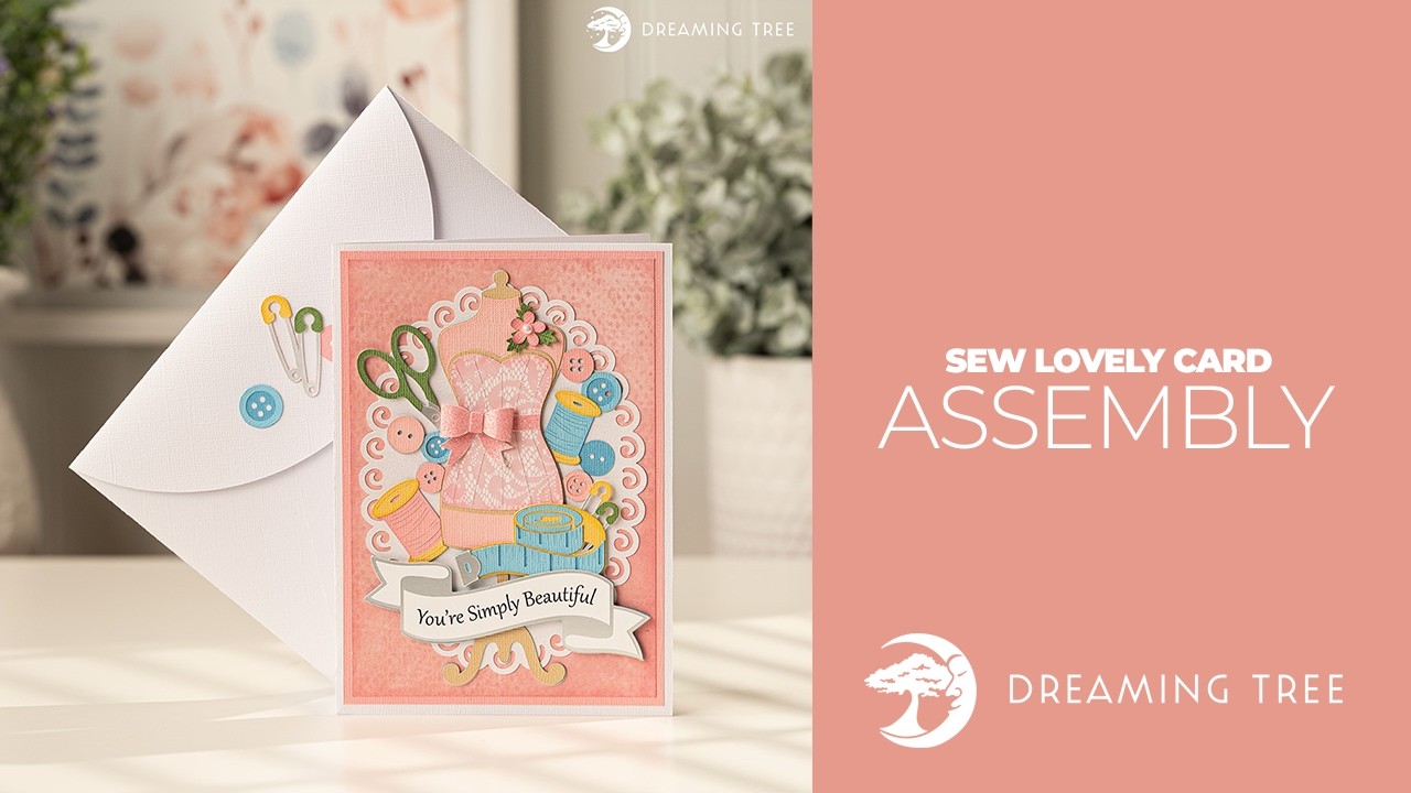 SVG File - Sew Lovely Card - Assembly Tutorial
