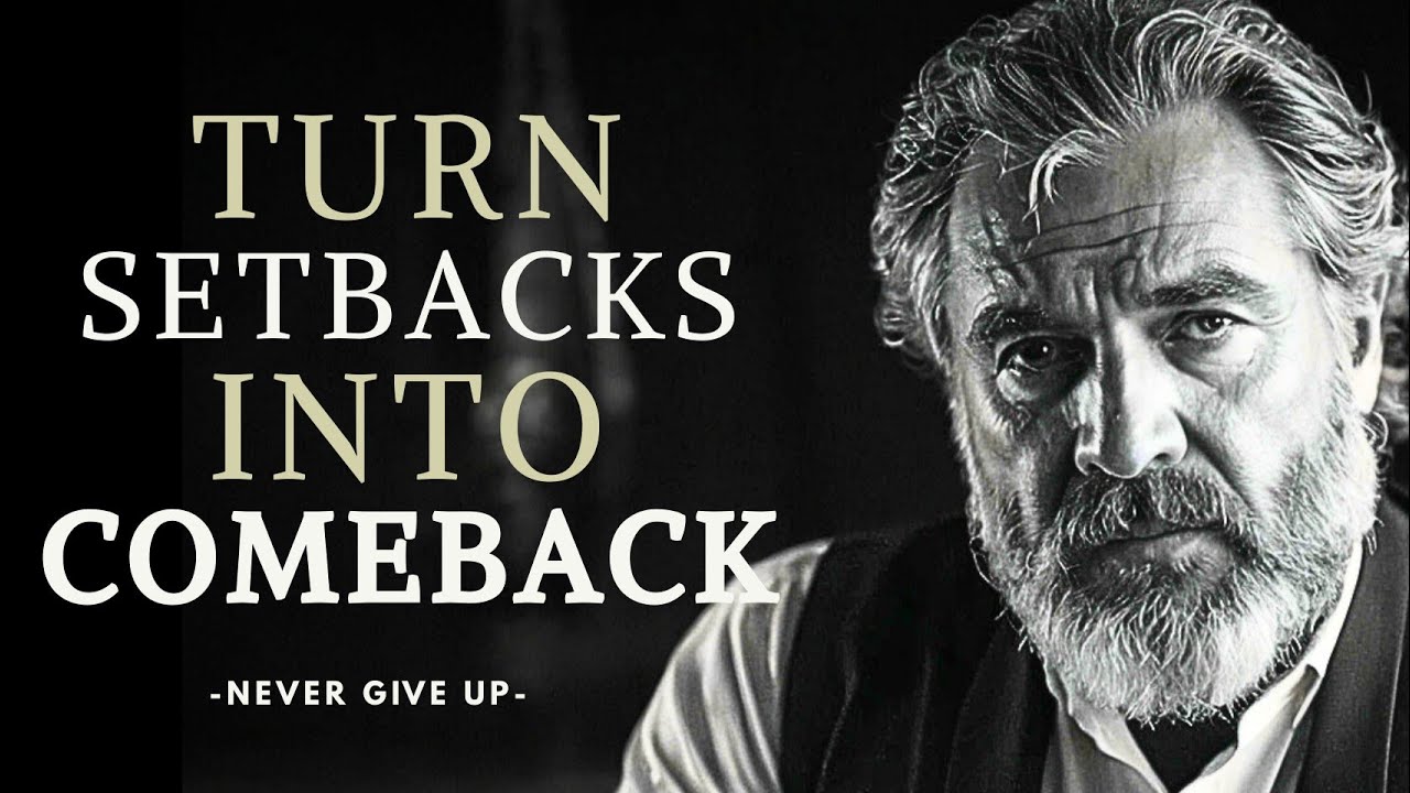 HOW TO TURN SETBACKS INTO COMEBACKS: A life-changing STOIC  lesson you need to know.