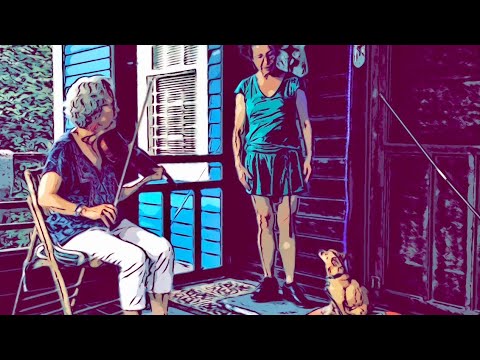 Backporch Buckdance (Cute Dog out-take) - Miss Moonshine and Jan Smith - "Mary Blacksmith" (Irish)
