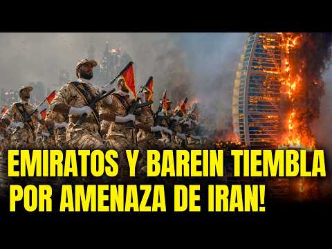 🚨BRUTAL AMENAZA IRANI! INVADIR EMIRATOS ARABES Y BAREIN!