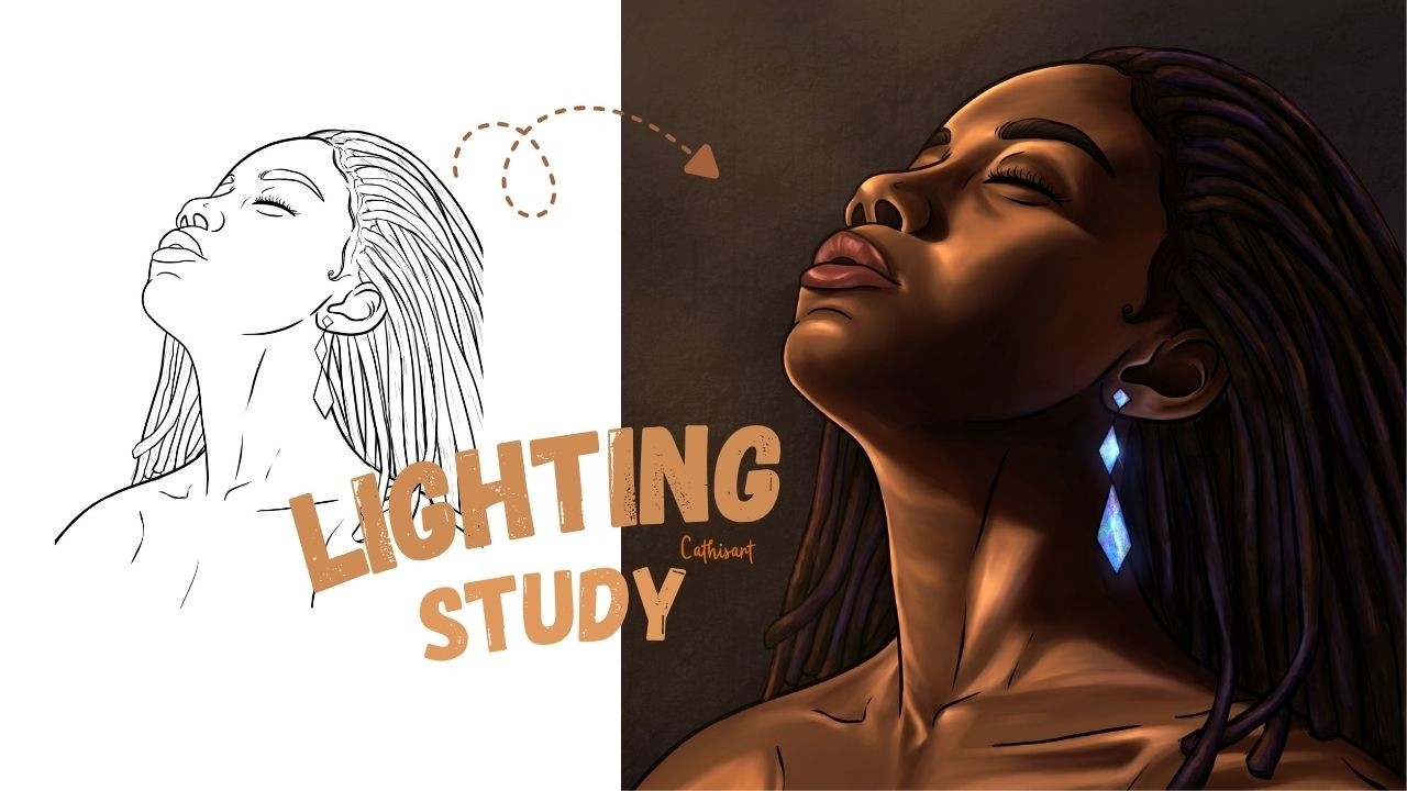 Procreate Tutorial - Lighting Study