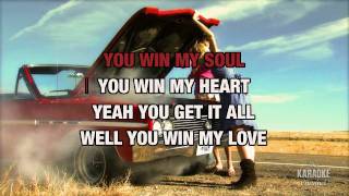 You Win My Love in the style of Shania Twain, karaoke video version with lyrics