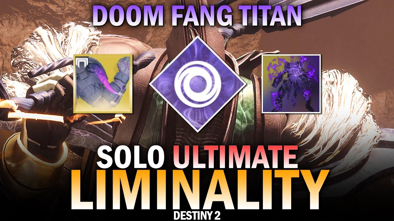Solo Ultimate Liminality (Doom Fang Void Titan Build) [Destiny 2]