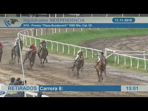 Race 03 - Meeting 11/11/2018 - Hipódromo Independencia Rosario
