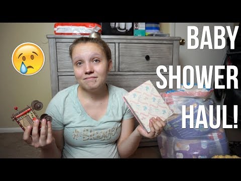 BABY SHOWER HAUL│Baby Stuff + Sentimental Gift (I Got Emotional) Video