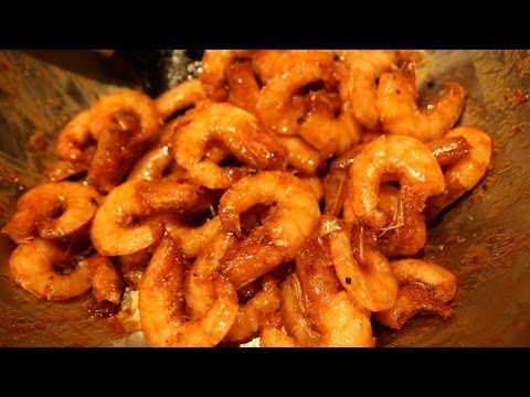 Caramelized Shrimps and Pork (TOM THIT RIM)