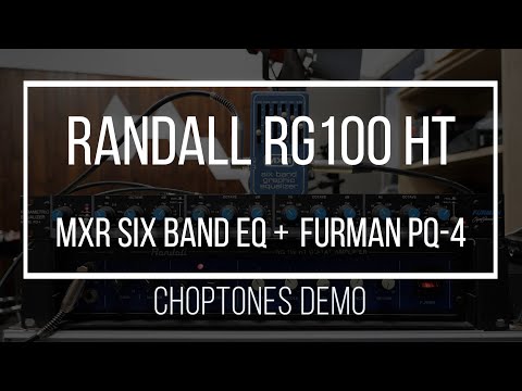 🔥COWBOYS FROM HELL 🔥Randall RG100HT + MXR Six Band EQ + Furman PQ-4 | Dime Playthrough Demo
