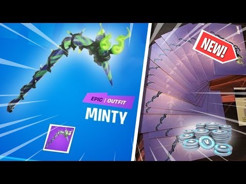 FREE Minty Pickaxe Codes | FORTNITE MERRY MINT PICKAXE | Gamestop