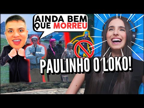 JOVENS REAGEM A PAULINHO O LOKO - ZOANDO NO VELÓRIO no GTA RP KKKK