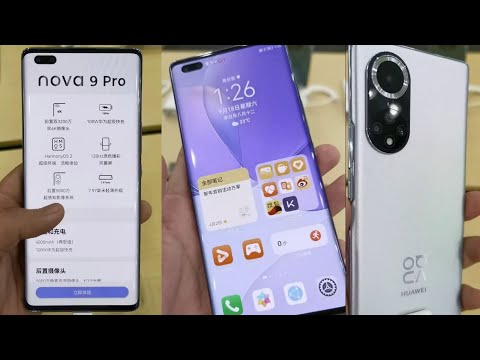 Huawei Nova 9 Pro First Look & Hands ON