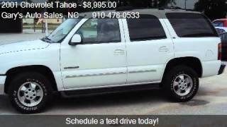 2001 Chevrolet Tahoe 2WD for sale in Jacksonville, NC 28540