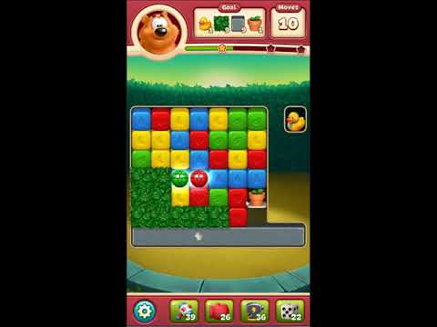 Toon Blast Level 2405 - NO BOOSTERS 🐻🐺🐱 | SKILLGAMING ✔️