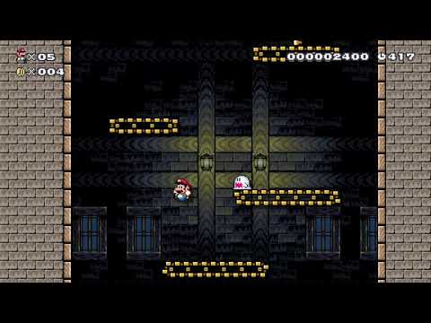 Super Mario Maker 2: Levels - Tricks: The treadmill key