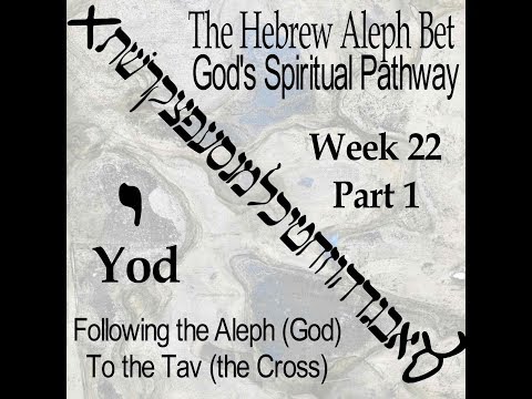 The Hebrew Aleph Bet   God's Spiritual Pathway   Week 22 The Letter Yod Part 1