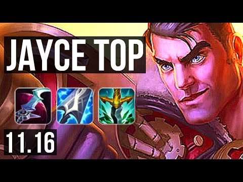 JAYCE vs CAMILLE (TOP) | Rank 6 Jayce, 7 solo kills, 15/5/10, Rank 23 | BR Challenger | v11.16