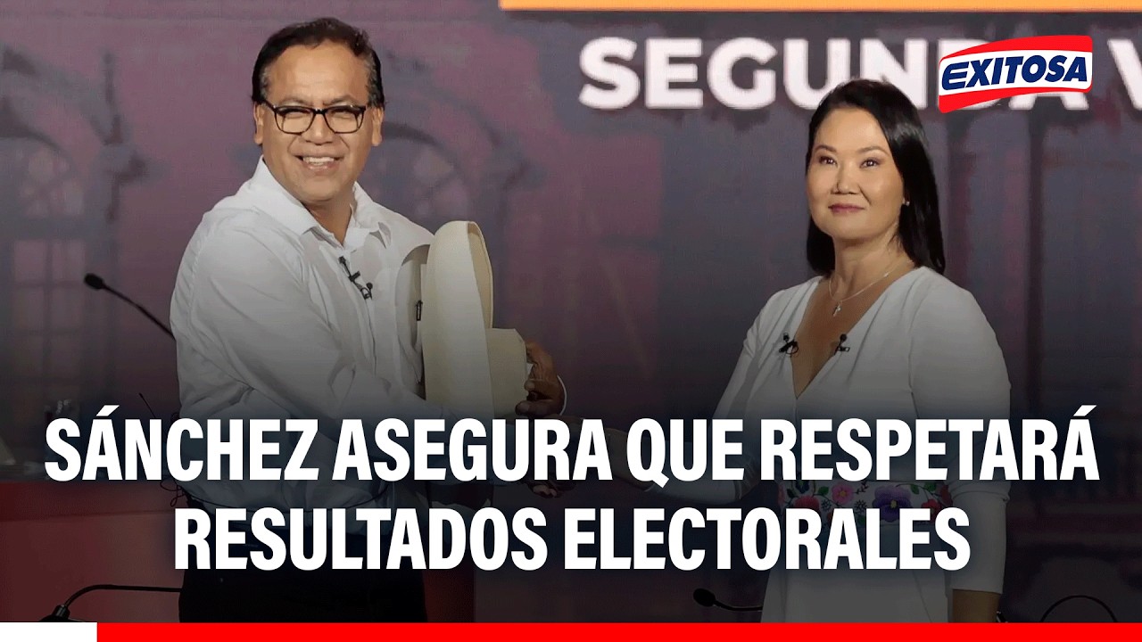 🔴🔵 Roberto Sánchez asegura que respetará resultados electorales
