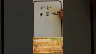 How to add fractions for kids with #adhd #mathsanxiety #dyscalculia