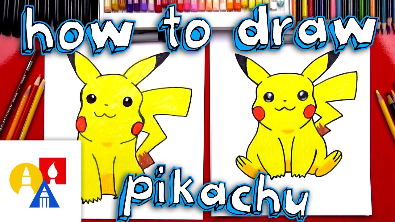 How To Draw Pikachu (with color)