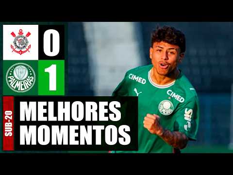 Gols e melhores lances de Corinthians x Palmeiras