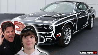 Custom Cartoon Car Prank on my Dad! GONE WRONG!!!
