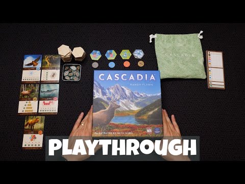 Board Game Playthrough | Cascadia