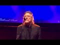 Roger Daltrey and Robert Plant on stage together at the start of the Saving Grace gig RAH 24/3/2024