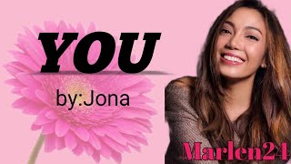 YOU - Jona(Lyrics)🎵