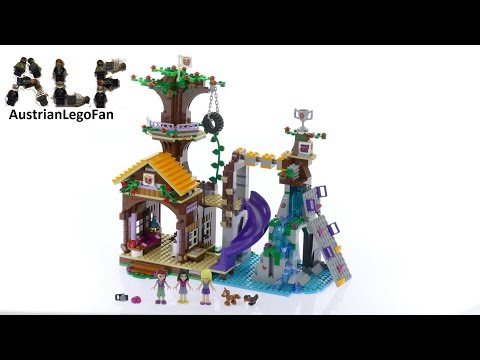 Vidéo LEGO Friends 41122 : La cabane de la base d'aventure