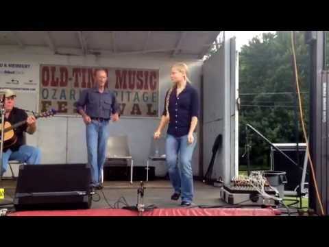 OZARK HERITAGE FESTIVAL 2014 - Daniel Rothwell & Band, Dancing w/ Thomas Maupin and Hillary Bevels