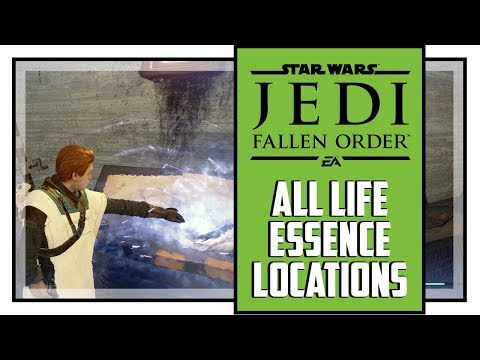 Jedi Fallen Order All Life Essence Locations (How To Max Out Health)