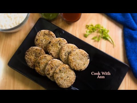 Easy And Quick Leftover Rice Recipe | Vegetarian Rice Recipe | Rice Cutlet | Leftover Rice Cutlet