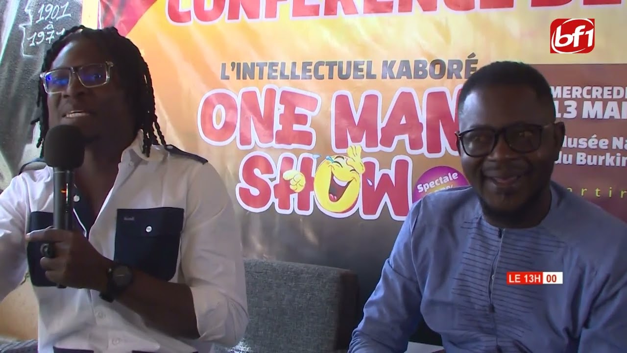 Humour : L'intellectuel Kaboré vous promet une avalanche de rires avec son one-man-show en mooré