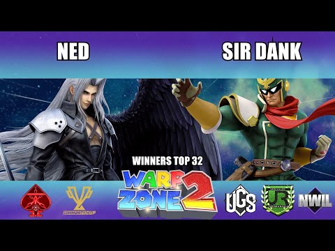 Warp Zone 2 - Winners Top 32 - Ned(Sephiroth) Vs. Sir Dank(Capitan Falcon)