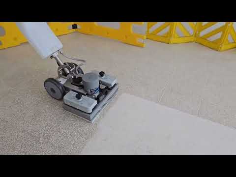 iVO OrbiMax 40 Cleaning Quartz Terrazzo Flooring with JUST WATER and our non-abrasive SupaFoam