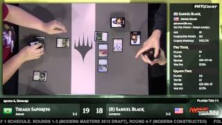 2015 Magic World Championship Round 6 (Modern): Thiago Saporito vs. Samuel Black