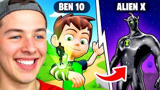 Morphing into EVERY ALIEN from BEN 10!