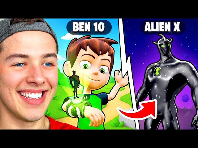 Morphing into EVERY ALIEN from BEN 10!