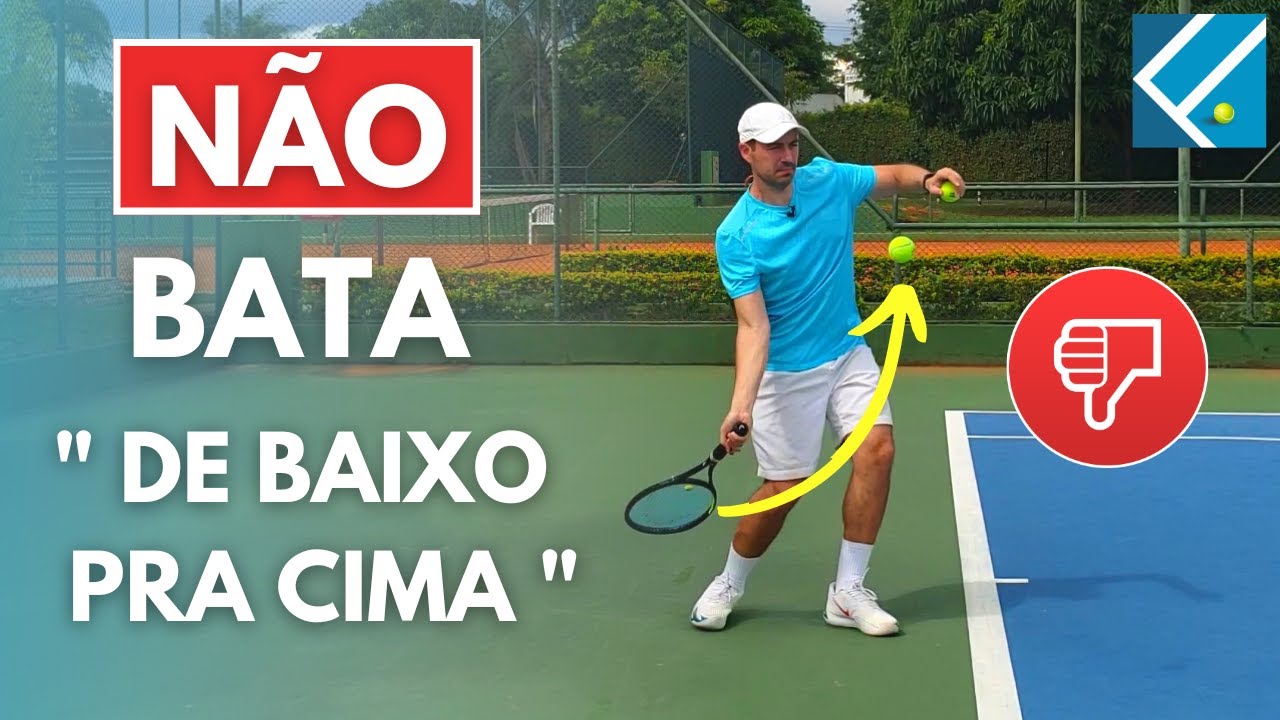 PARE de bater "DE BAIXO PRA CIMA" no tênis    |    Falasca Tennis
