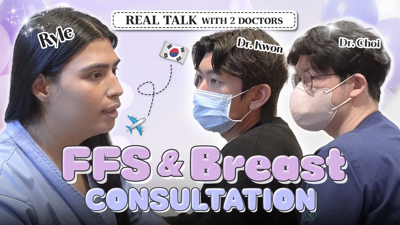 Transgender patient FFS and breast surgery consultation Q&A at NANA Korea YouTube video