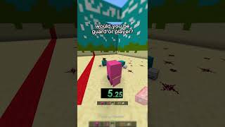 Minecraft Squid Game Guard in 12 Seconds: Squid Game Season 2 Build #minecraft #shorts