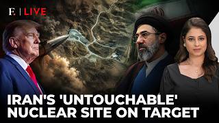 Trump Threatens Massive Strike On Iran's Secret Pickaxe Mountain Nuclear Site | Firstpost Live