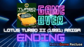 Lotus Turbo Challenge II (1991) Commodore Amiga A500 ending [Retro Gaming]