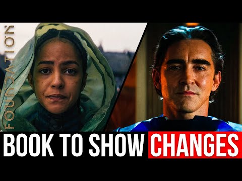 Foundation Book to Show Changes Season 1 | Ep 1 & 2