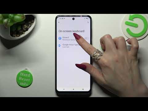 How to Enter Text Correction Options on MOTOROLA Moto G13
