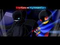 Error Sans Vs Nightmare Sans Animation